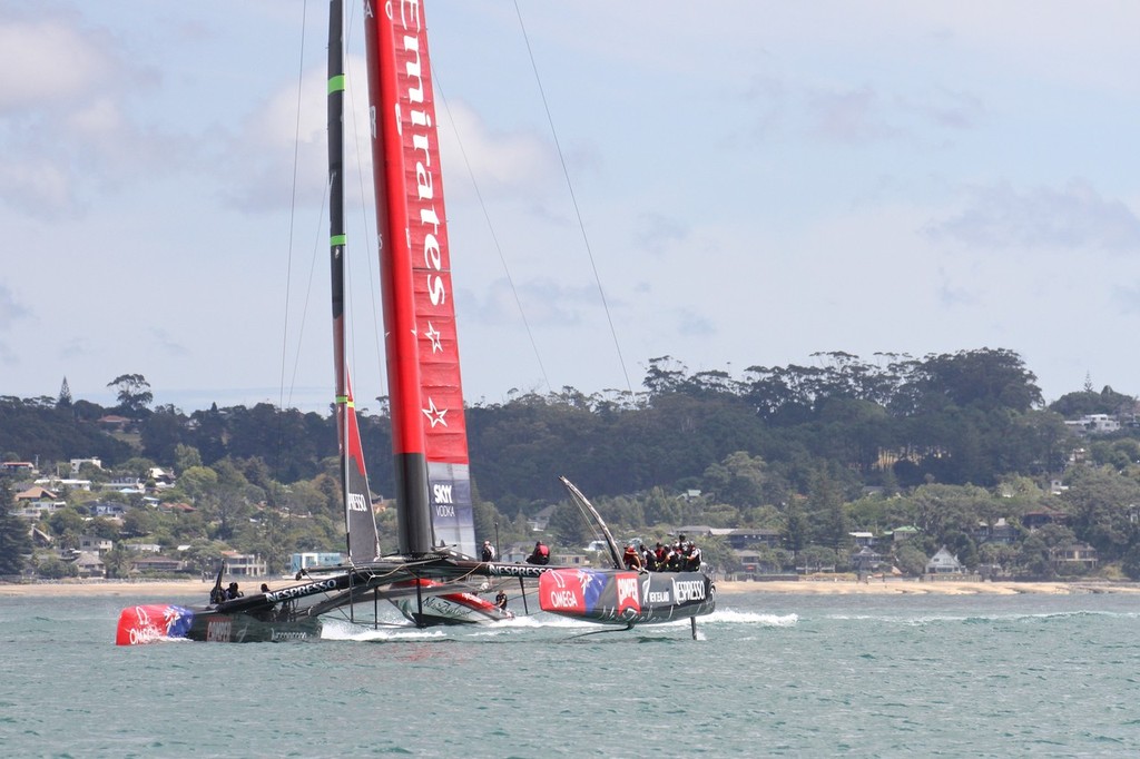 ETNZ120213 (15) - Emirates Team NZ - AC72 Aotearoa February 12, 2013 © Richard Gladwell www.photosport.co.nz